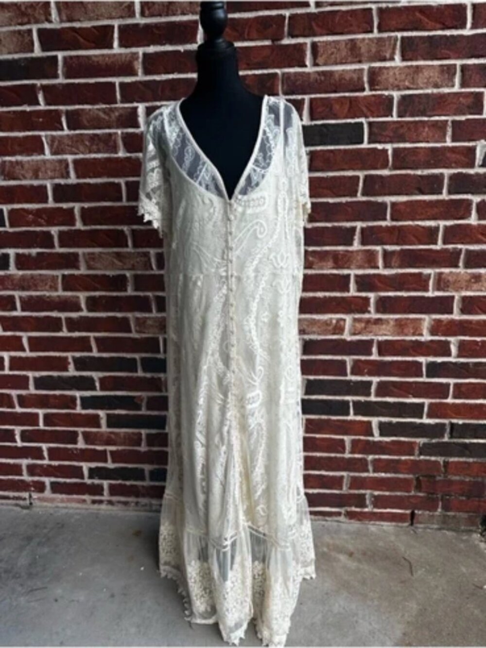 Stunning Torrid Ivory Lace Dress